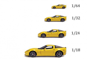 Common Scale Sizes of Diecast Model Cars - How to Determine Diecast Scale?